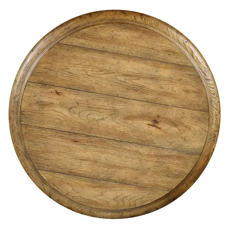 Hooker Furniture 30 Inch Diameter Hardwood Pedestal Table from the