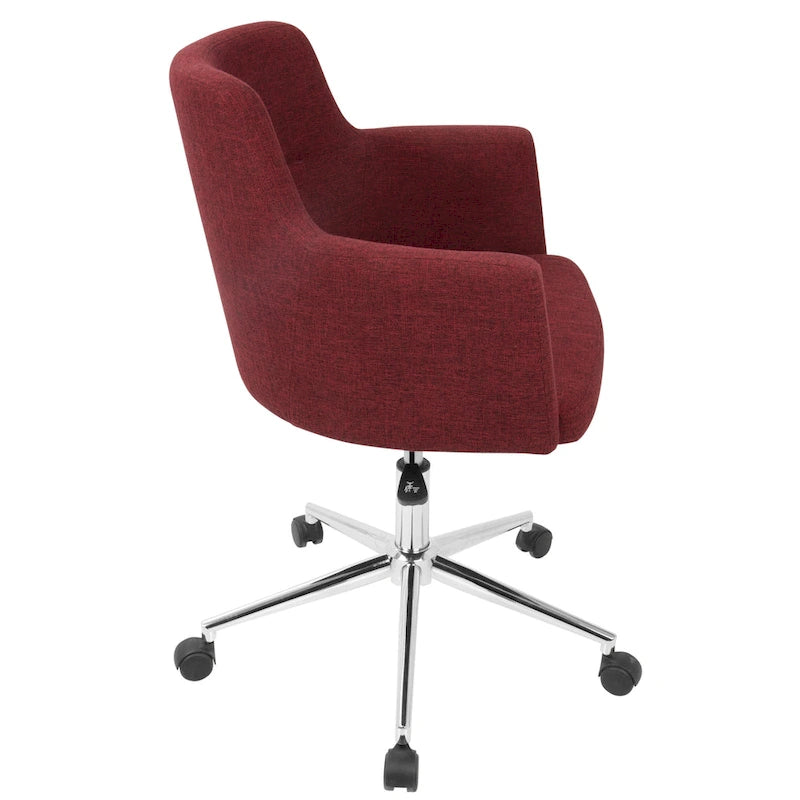 Carson Carrington Duved Contemporary Fabric Office Chair - N/A
