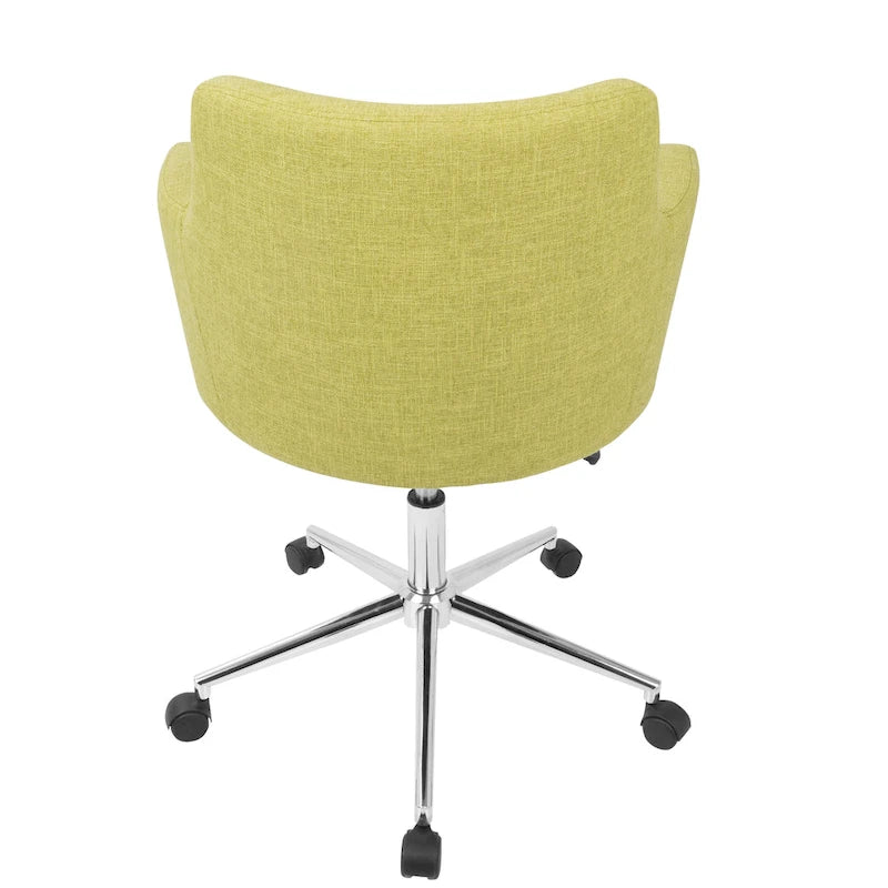 Carson Carrington Duved Contemporary Fabric Office Chair - N/A