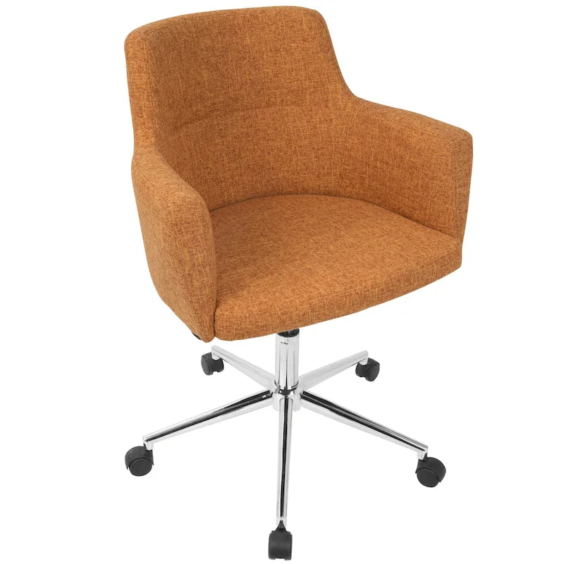 Carson Carrington Duved Contemporary Fabric Office Chair - N/A