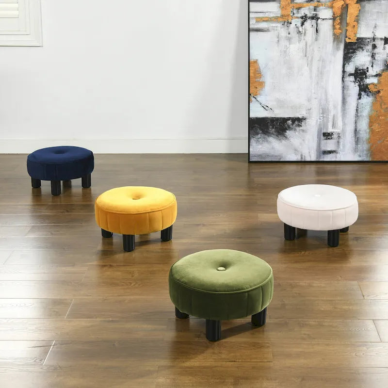 Riley 16 Round Footstool Ottoman