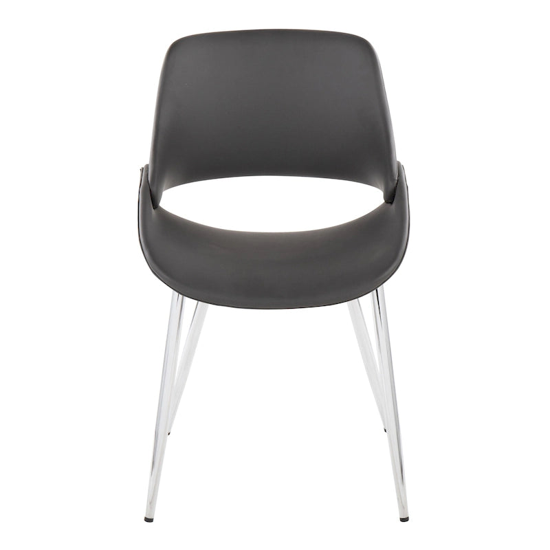 Carson Carrington Svellingen Dining Chair with Tapered Metal Legs (Set of 2)