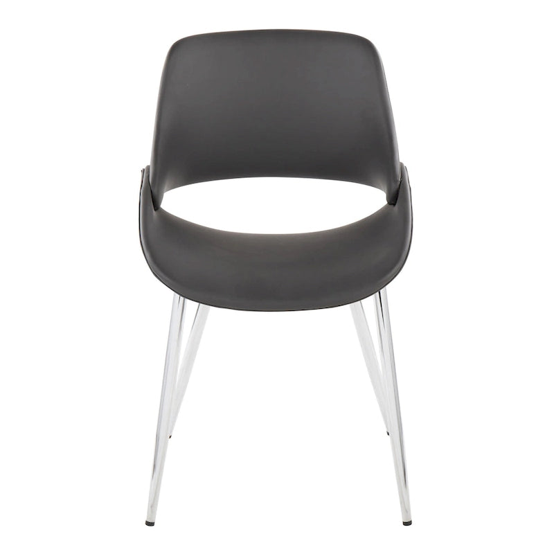 Carson Carrington Svellingen Dining Chair with Tapered Metal Legs (Set of 2)