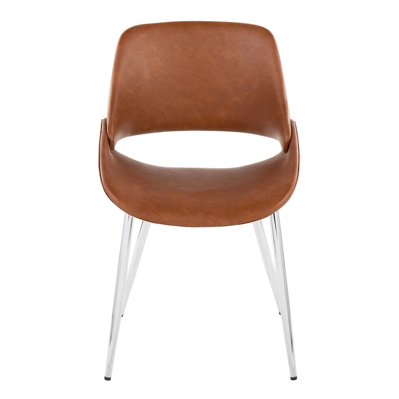 Carson Carrington Svellingen Dining Chair with Tapered Metal Legs (Set of 2)