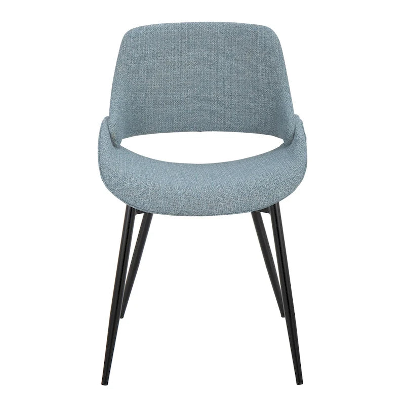 Carson Carrington Svellingen Dining Chair with Tapered Metal Legs (Set of 2)