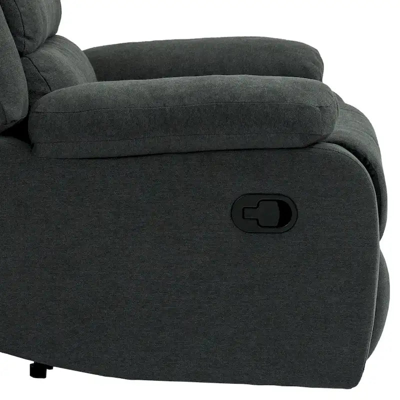 2Set Modern Lounger Adjustable Manual Recliner Chair