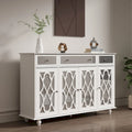 Mirrored Credenza Sideboards Buffets Cabinet Console Table Bookcase