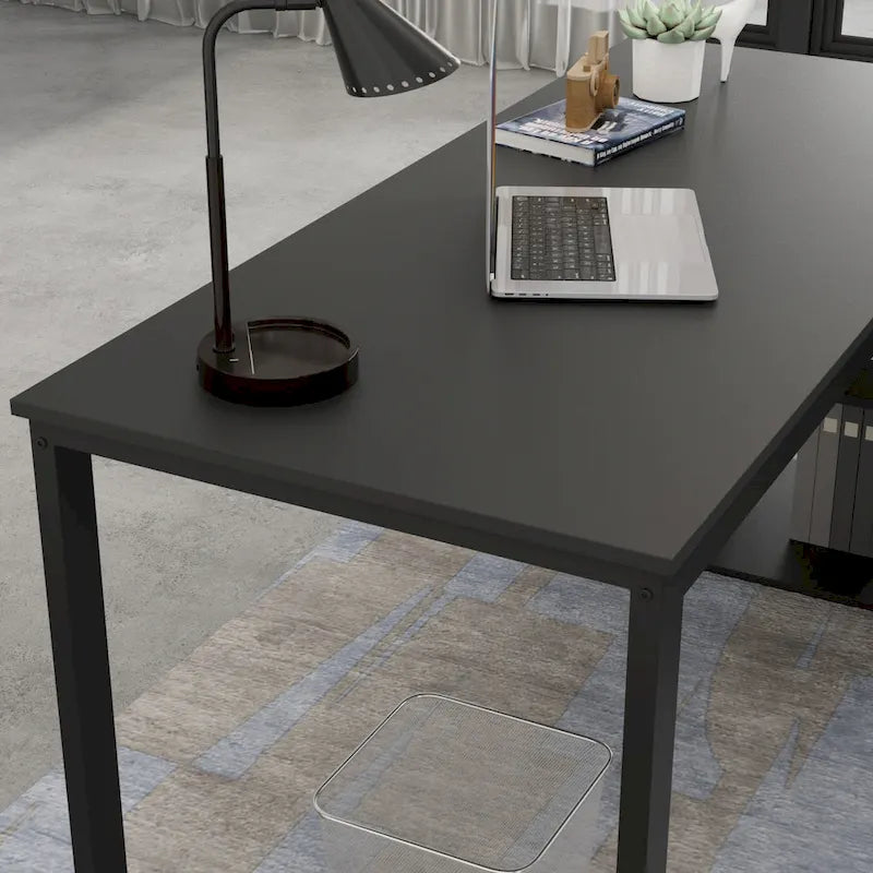 Timechee 55-inch L Shaped Office Computer Desk w/ Drawers