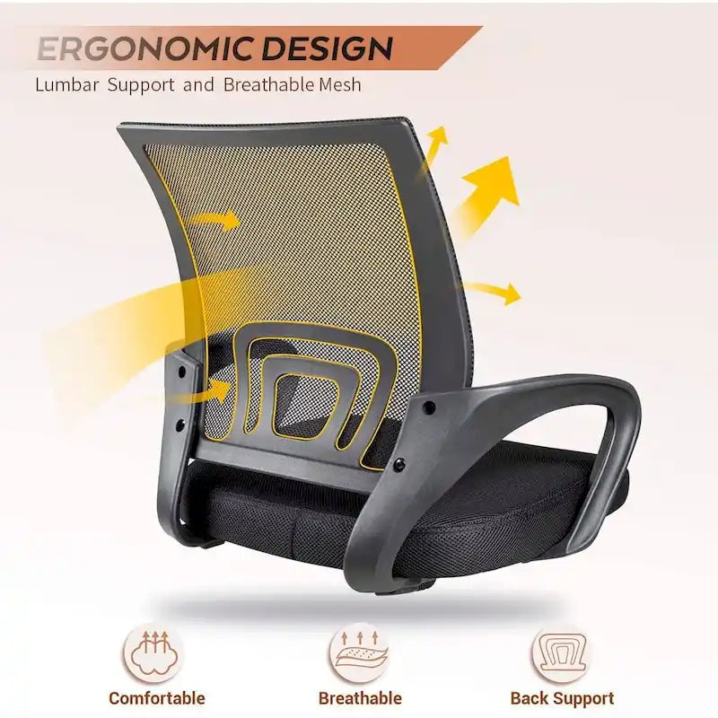 Homall Office Chair Mesh Desk Chair Computer Chair with Armrest