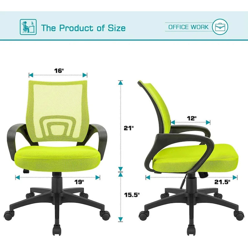 Homall Office Chair Mesh Desk Chair Computer Chair with Armrest