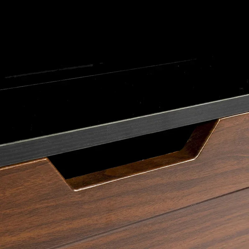 71-inch High wardrobe and cabinet, classic sliding barn door armoire