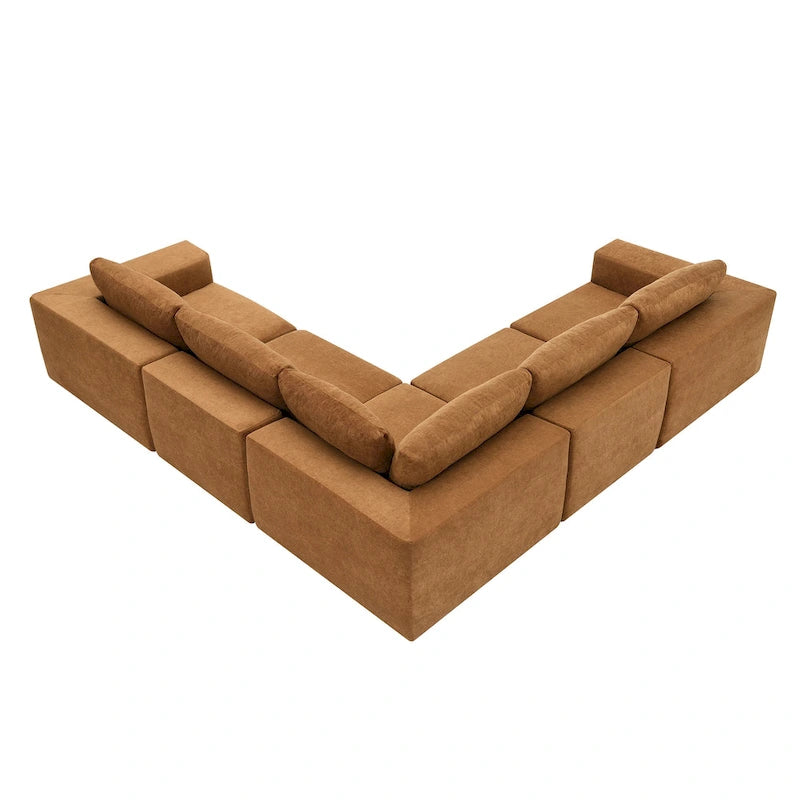 Modular L Shaped Sectional Sofa