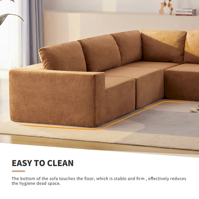 Modular L Shaped Sectional Sofa