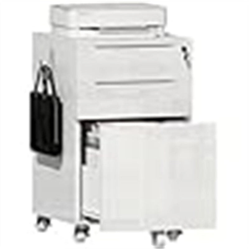 High Glossy File Cabinet - 17.72D x 15.75W x 25.59H