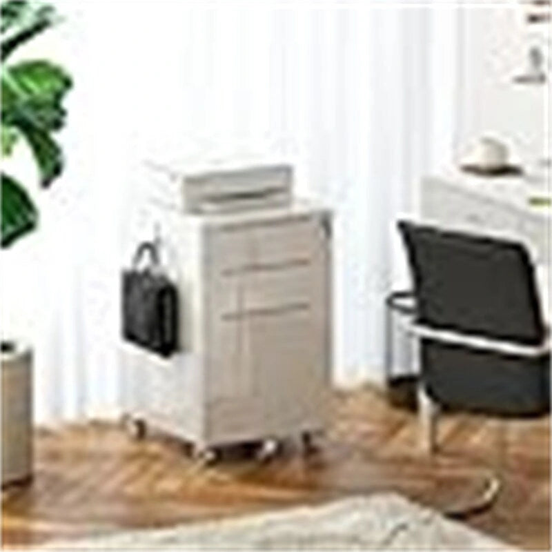 High Glossy File Cabinet - 17.72D x 15.75W x 25.59H