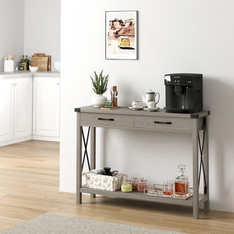 Woode Entryway Table
