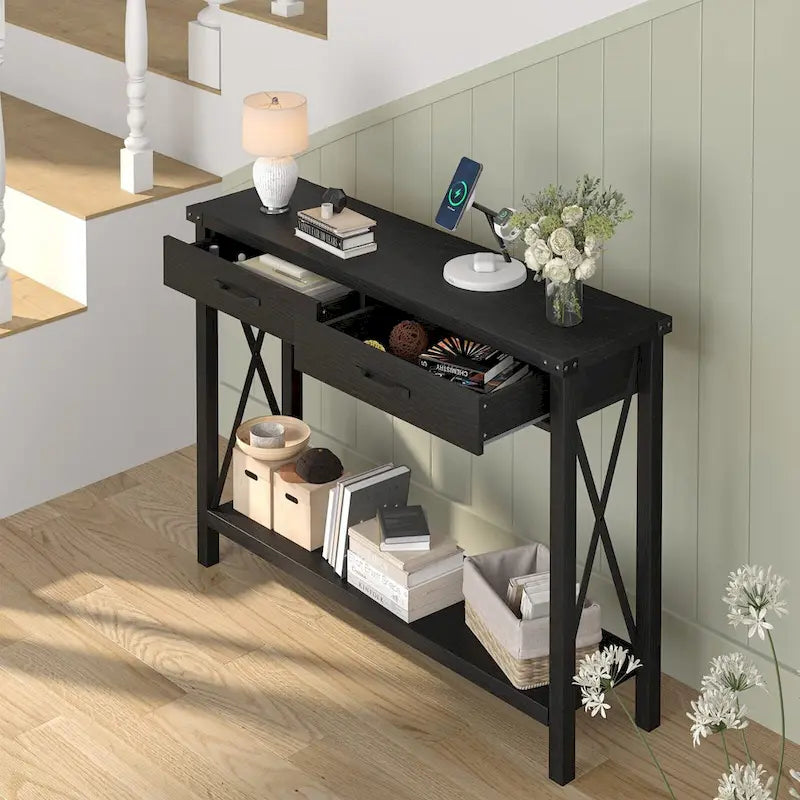 Woode Entryway Table